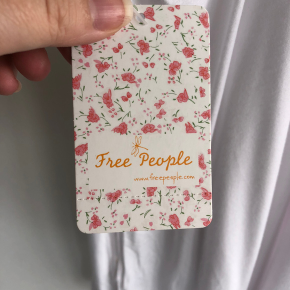 NWT Free People Amelia T Strap Tank Top Small - Picture 4 of 7